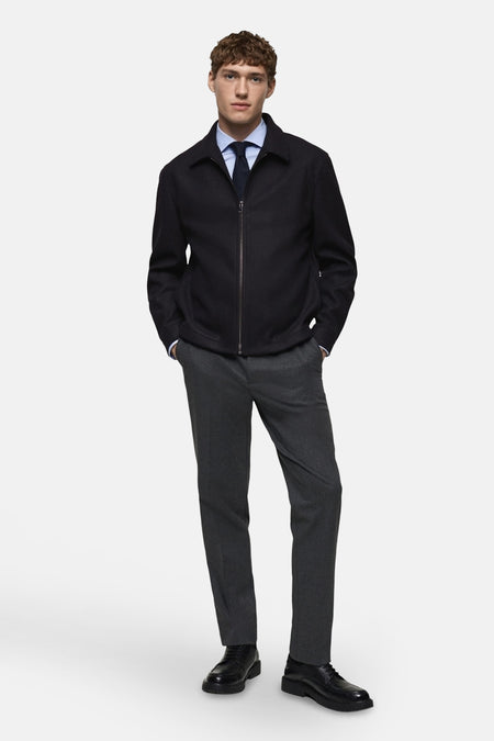 Sweat (gilet) Bleu - Mango