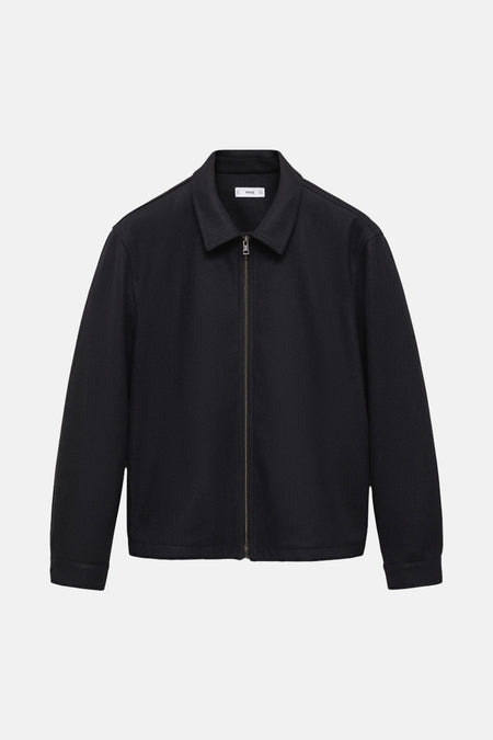 Sweat (gilet) Bleu - Mango