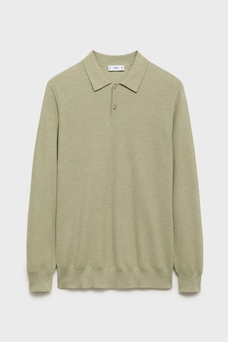 Pull à col rond - vert - MANGO