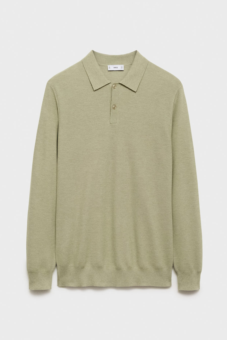 Pull à col rond - vert - MANGO