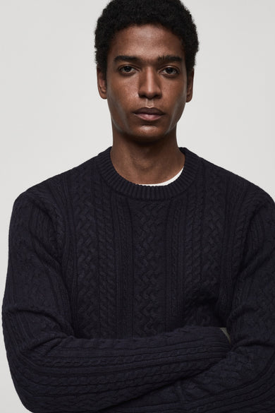 Pull col O Bleu - Mango
