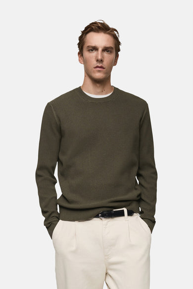 Pull col O Vert - Mango