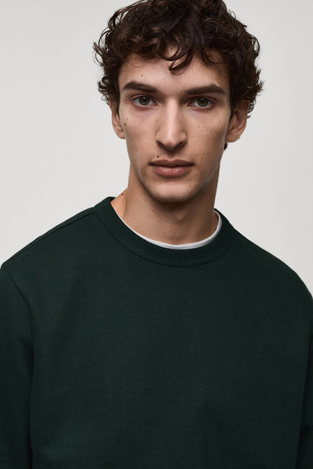 Sweat col O Vert - Mango