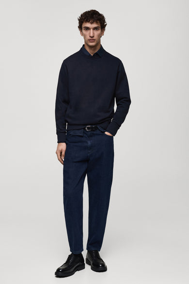 Sweat col O Bleu - Mango