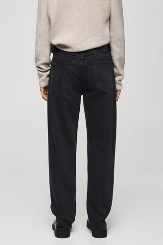 Jeans straight dark grey denim - MANGO - MANGO