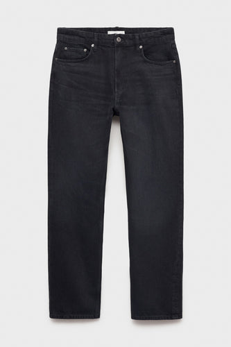 Jeans straight dark grey denim - MANGO - MANGO