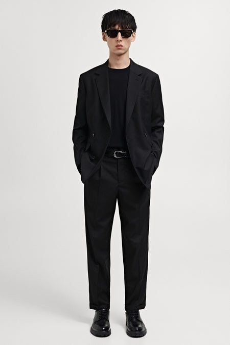 Pantalon de saison Noir - Mango