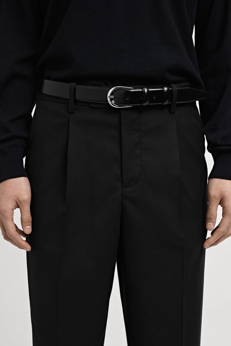 Pantalon de saison Noir - Mango