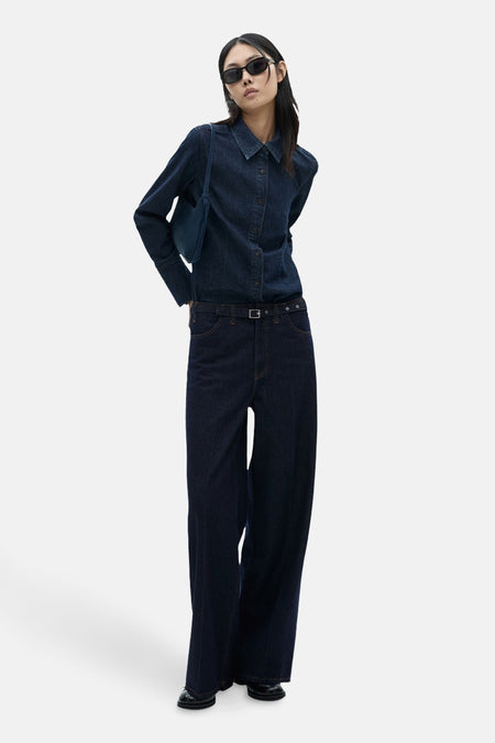 MARA - dark blue denim