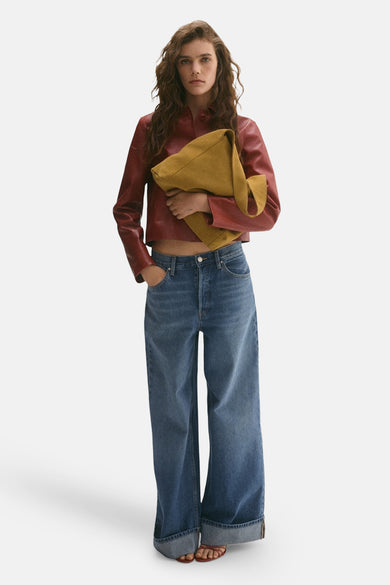 CARLOTA - mid blue denim