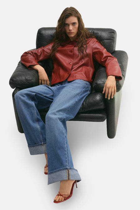 CARLOTA - mid blue denim