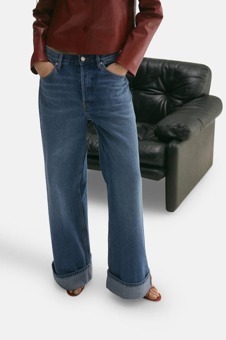 CARLOTA - mid blue denim