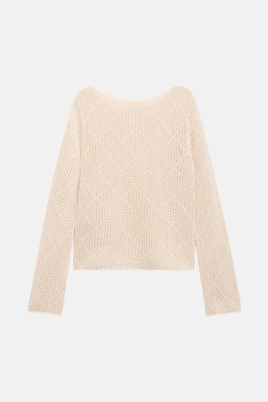 Pull à col rond - écru - MANGO