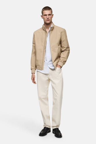 Veste courte - Beige - MANGO