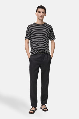 T-shirt à manches courtes - Noir - MANGO