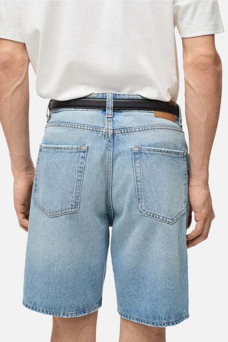 short en jean Light blue denim - MANGO