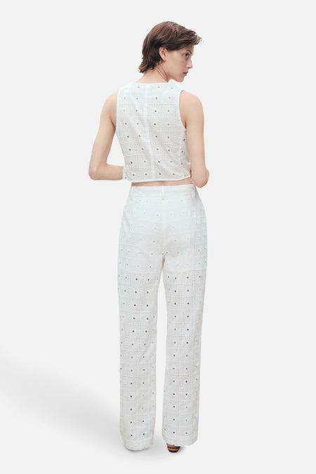 Pantalon - blanc