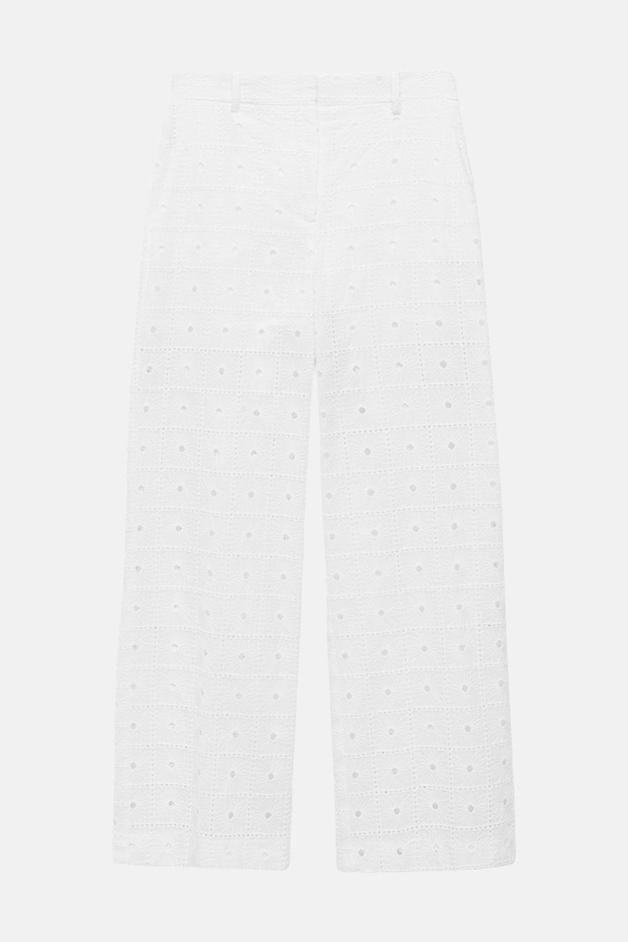 Pantalon - blanc - MANGO
