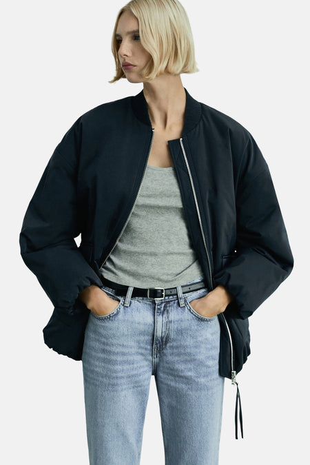 Jeans straight Light blue denim - MANGO