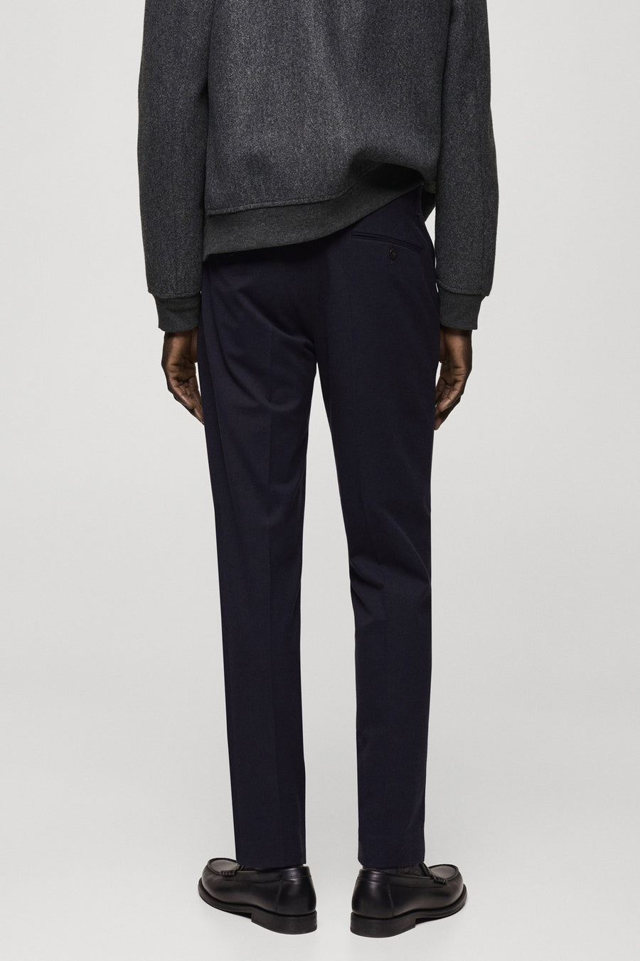 Pantalon de costume - Bleu foncé - MANGO