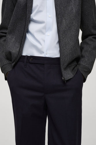 Pantalon de costume - Bleu foncé - MANGO