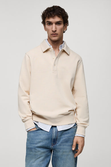 Sweat col O Blanc - Mango