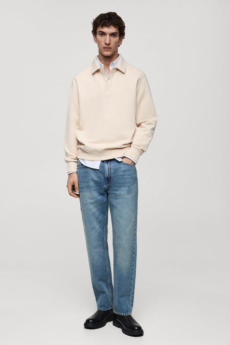 Sweat col O Blanc - Mango