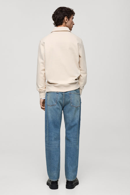 Sweat col O Blanc - Mango