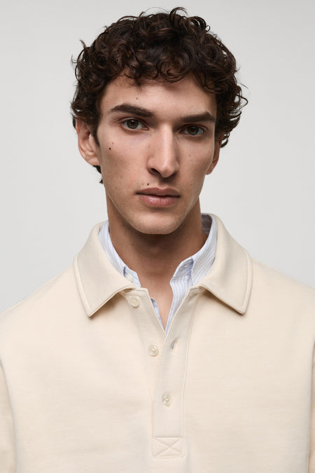 Sweat col O Blanc - Mango