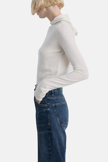 Jeans straight Dark blue denim - Mango