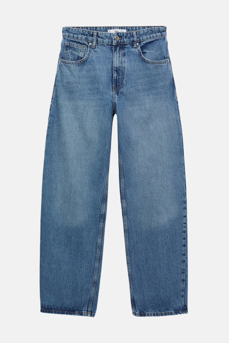 CARLO - mid blue denim - MANGO