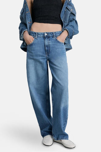 CARLO - mid blue denim - MANGO