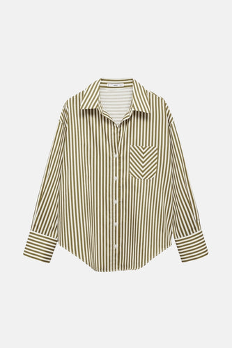 Chemise à manches longues - vert