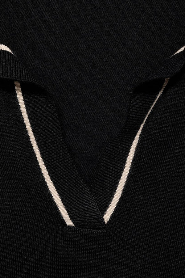 Pull col V Multicolore - Mango