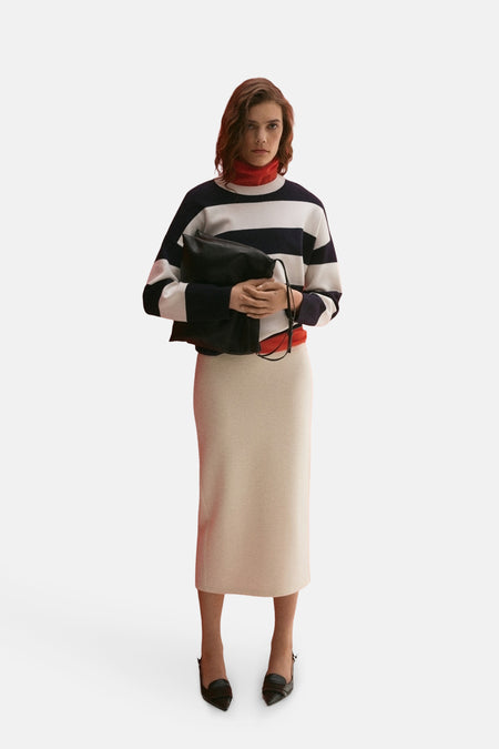 Pull col O Bleu - MANGO
