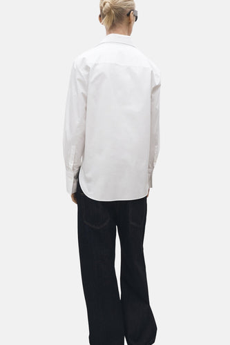 Chemise à manches longues - blanc