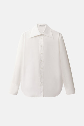 Chemise à manches longues - blanc