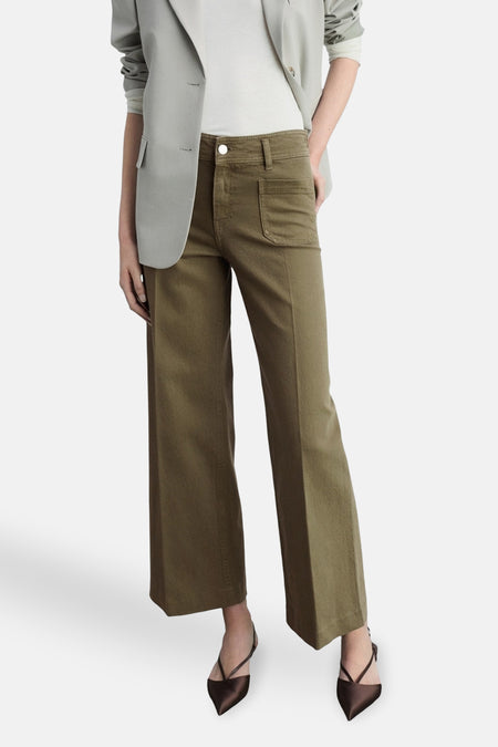 Pantalon coloré - Kaki