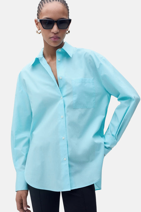 Chemisier (manches longues) Bleu - Mango