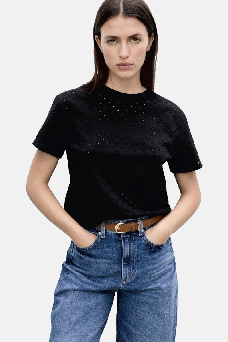 T-shirt à manches courtes - noir