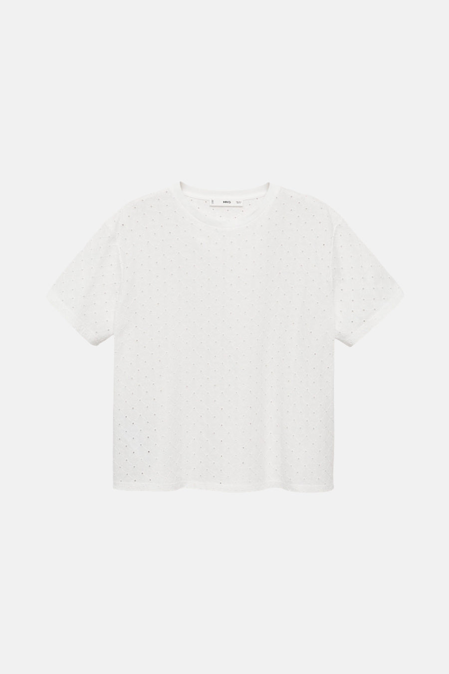 T-shirt à manches courtes - blanc - MANGO