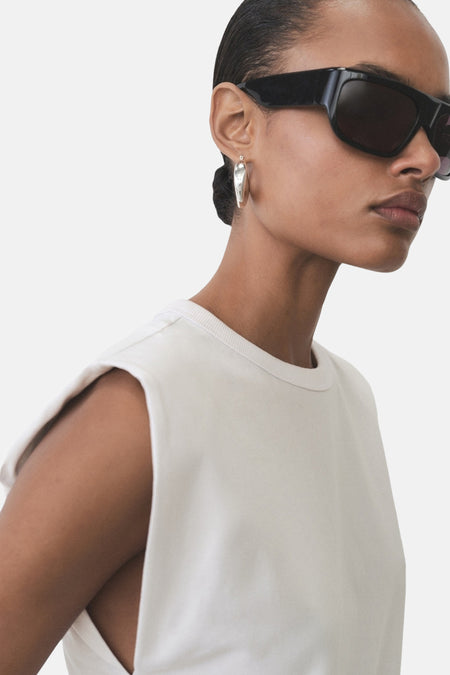 Top (sans manches) Blanc - MANGO
