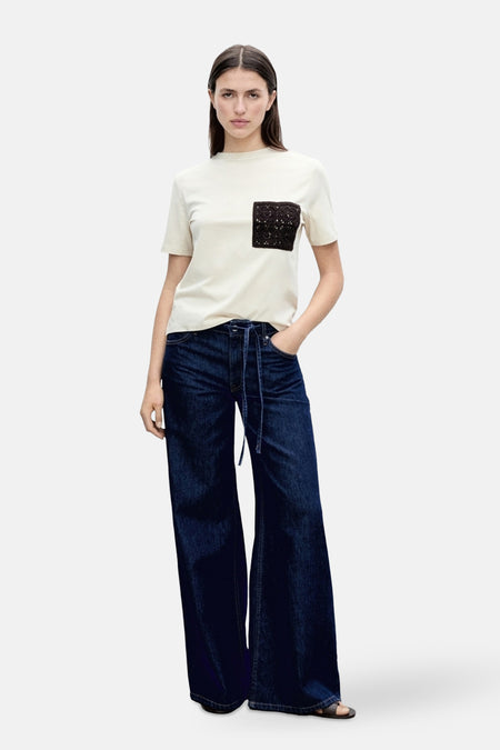 T-shirt à manches courtes - Beige