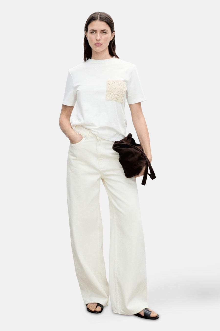 T-shirt à manches courtes - blanc