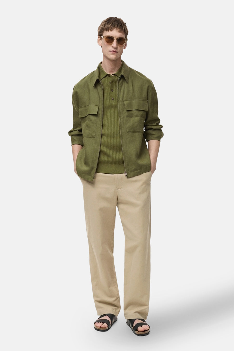 Veste courte - vert - MANGO