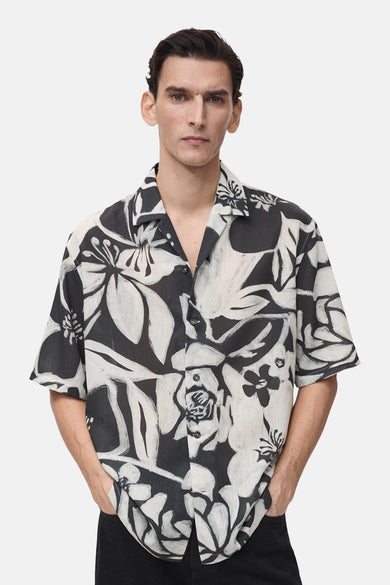 Chemise (manches courtes) Multicolore - Mango