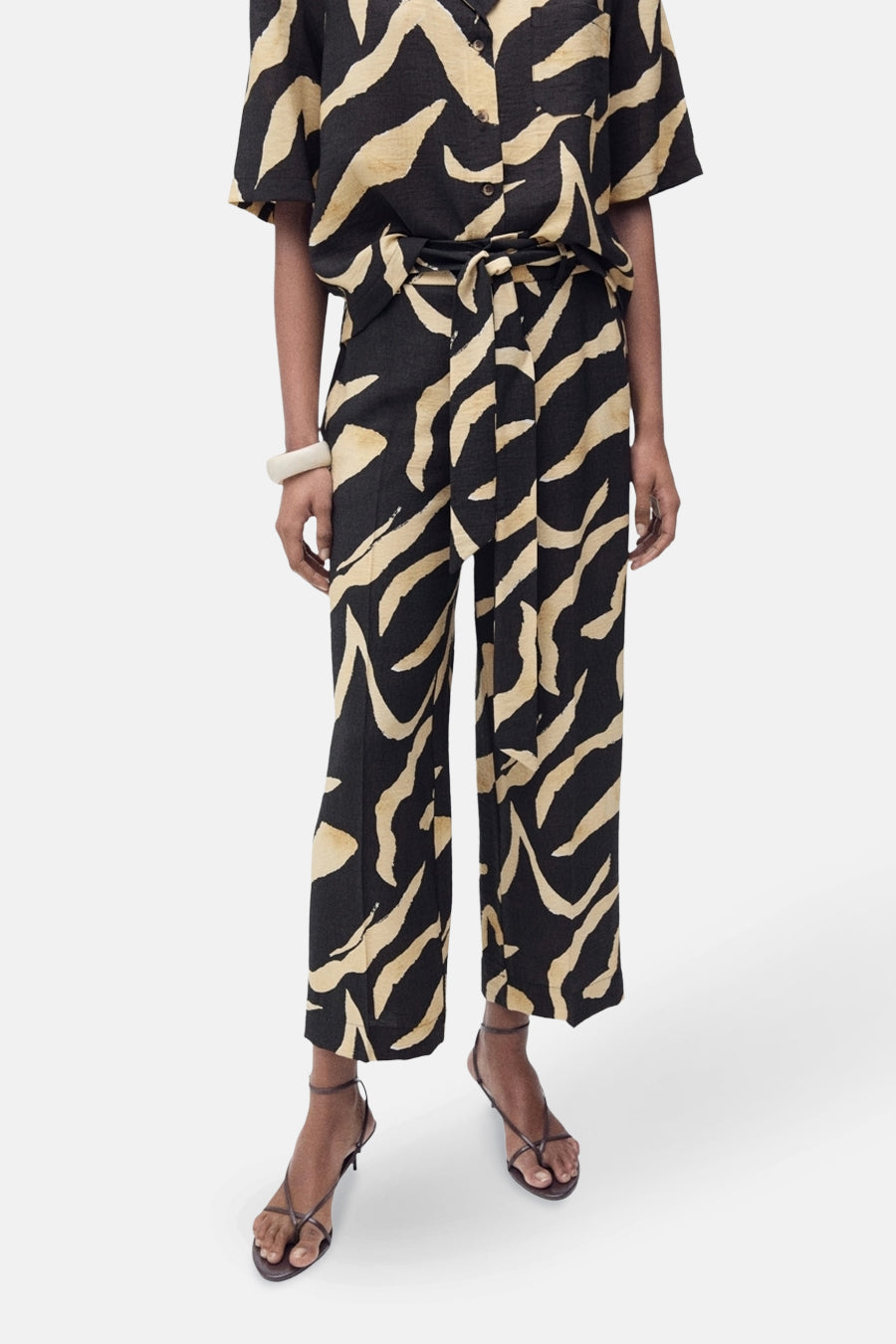 Pantalon - Noir - MANGO