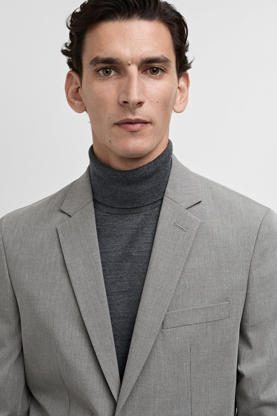 Blazer - gris - MANGO