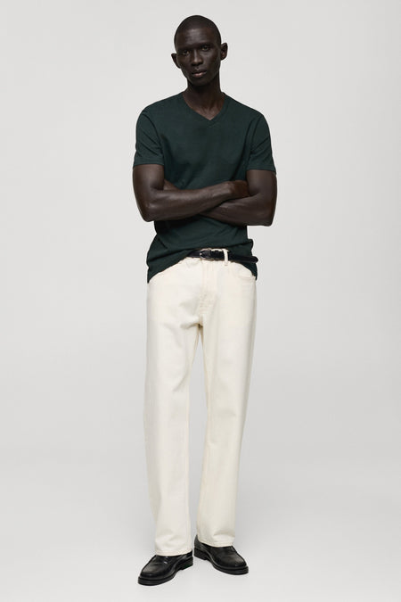 T-shirt (manches courtes) Vert - Mango