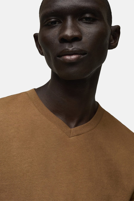 T-shirt à manches courtes - brun